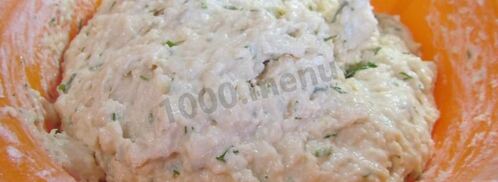 пирожки с курицей на сметане без дрожжей. Шаг 12