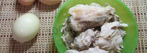 пирожки с курицей на сметане без дрожжей. Шаг 13