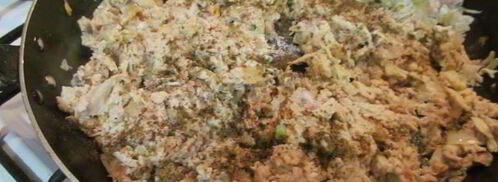 пирожки с курицей на сметане без дрожжей. Шаг 17