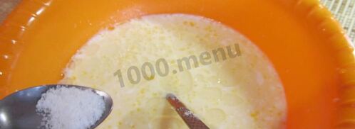 пирожки с курицей на сметане без дрожжей. Шаг 6