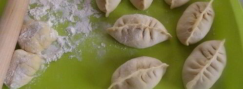 пирожки с мясом и рисом. Шаг 10