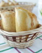 Пирожки с печенью и грибами