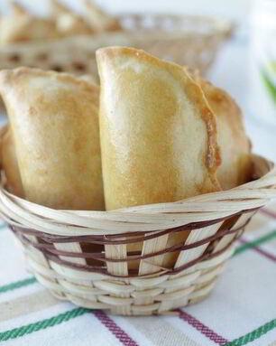 Пирожки с печенью и грибами