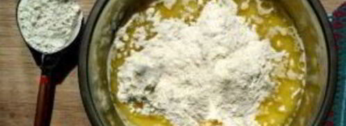 пирожки с рисом и яйцом жареные. Шаг 3