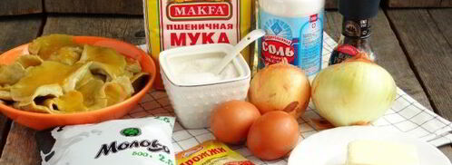 пирожки с солеными грибами. Шаг 3