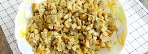 пирожки с солеными грибами. Шаг 9