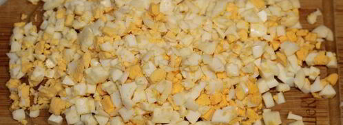 пирожки с яйцами и морковью. Шаг 3