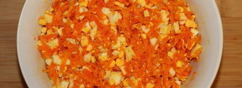 пирожки с яйцами и морковью. Шаг 4