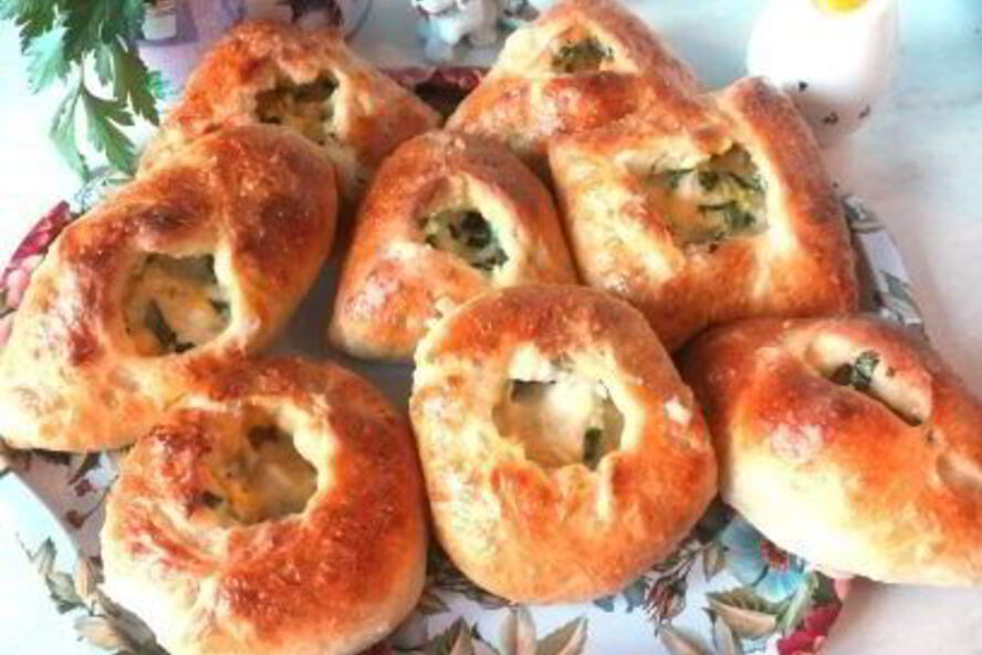 Рецепт пирожков три сыра