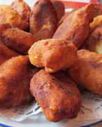 Пирожки жареные из творога