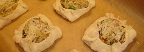 пирожки зимний вечер. Шаг 3