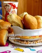 Постные пирожки с гороховой и фасолевой начинками