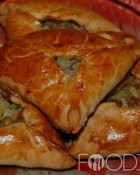 Татарские пирожки с мясом
