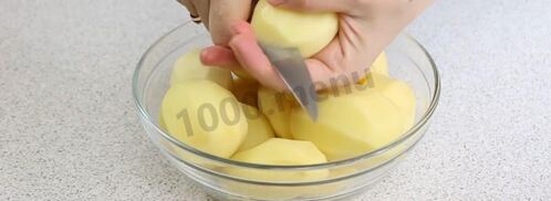 тонкие пирожки с картошкой. Шаг 2