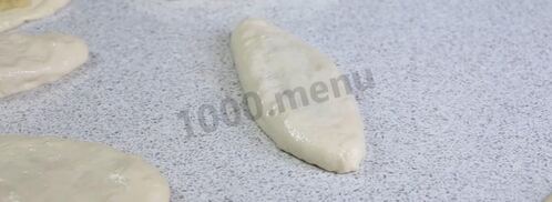 тонкие пирожки с картошкой. Шаг 29