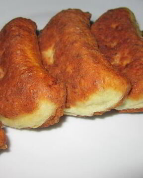 Творожные пирожки с грибами