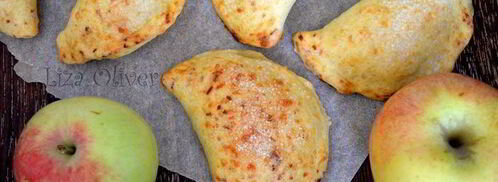 яблочные пирожки из сырного теста. Шаг 13