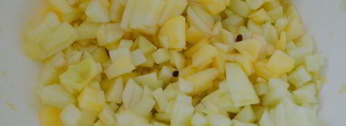 яблочные пирожки из сырного теста. Шаг 7