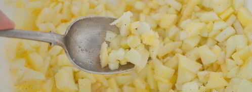 яблочные пирожки из сырного теста. Шаг 8