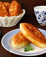 Жареные пирожки с грибами