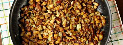 жареные пирожки с грибами. Шаг 12