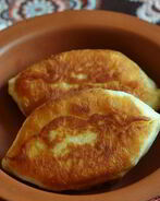 Жареные пирожки с картошкой без дрожжей