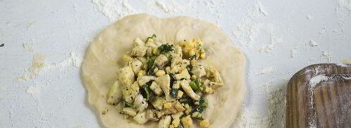 жареные пирожки с начинкой. Шаг 11