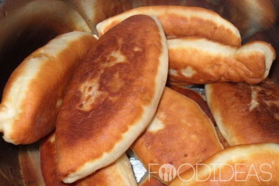 Рецепт жареных пирожков с повидлом