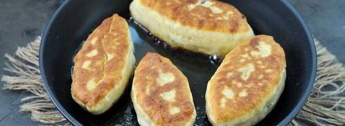 жареные пирожки с вишней. Шаг 8