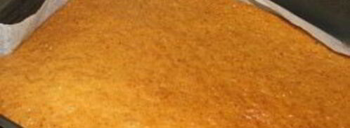 бисквитное пирожное. Шаг 4