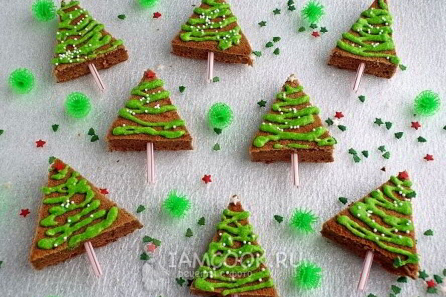 Рецепт брауни елочки
