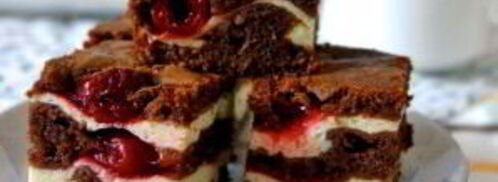 брауни с творогом. Шаг 6