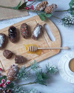 Диетическое пирожное картошка