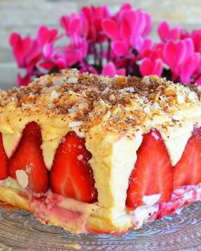 Клубничные пирожные Восторг