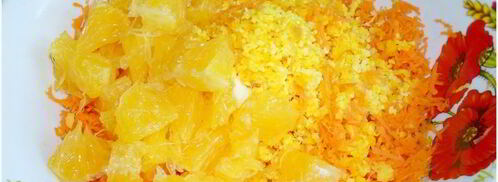 морковно-апельсиновое пирожное. Шаг 3