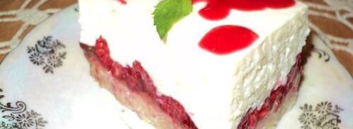 пирожное малина на снегу. Шаг 9