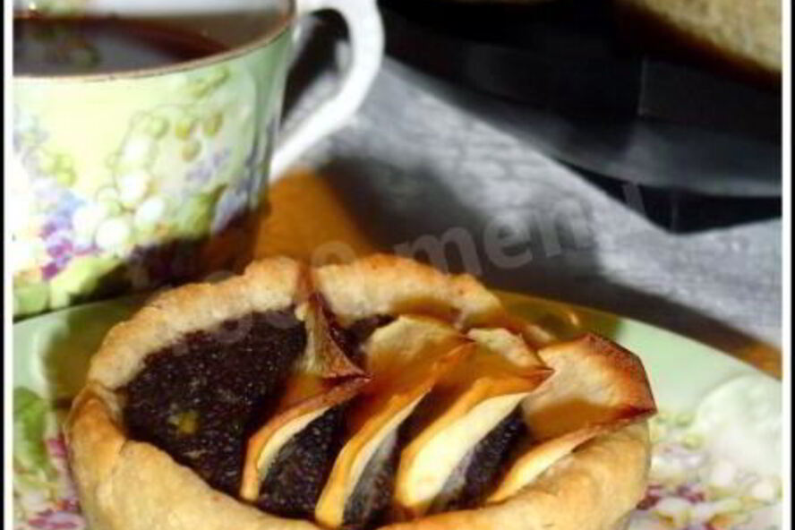 Рецепт пирожного с маково-яблочной начинкой