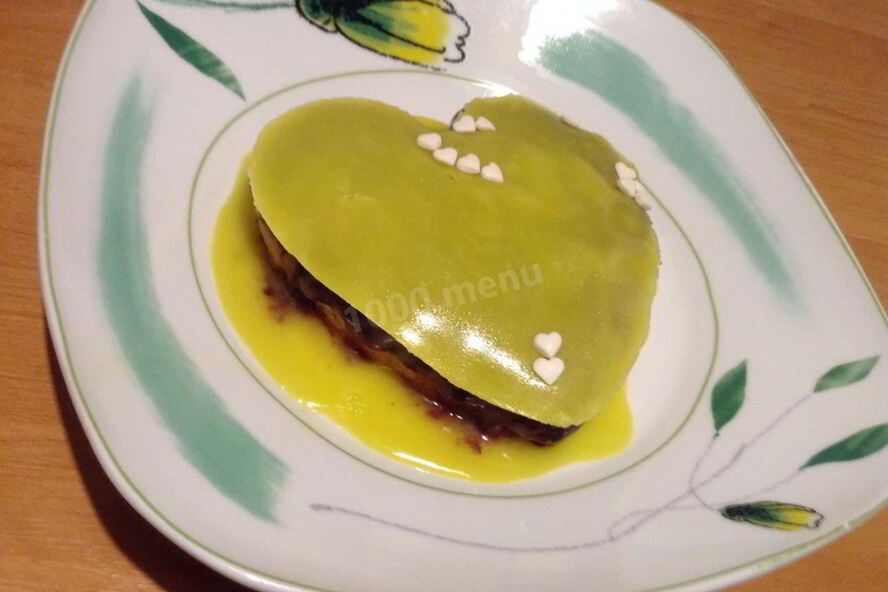 Рецепт пирожного валентинка