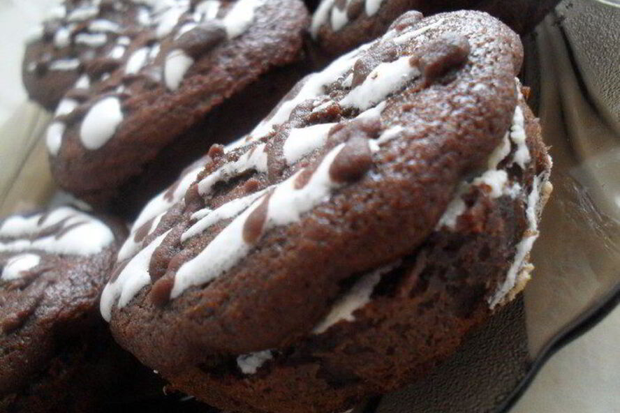 Рецепт пирожных черно-белое искушение