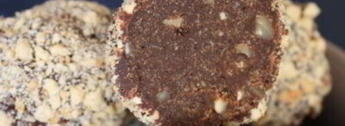 пирожные картошка в шоколаде. Шаг 9