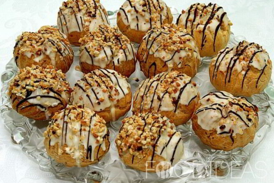 Рецепт пирожных орешек
