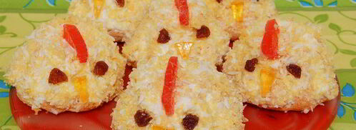 пирожные цыплята. Шаг 4