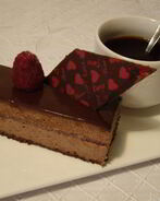 Шелковое пирожное