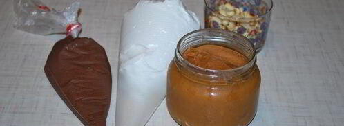 шоколадно-мятные пирожные с арахисовой пастой. Шаг 22