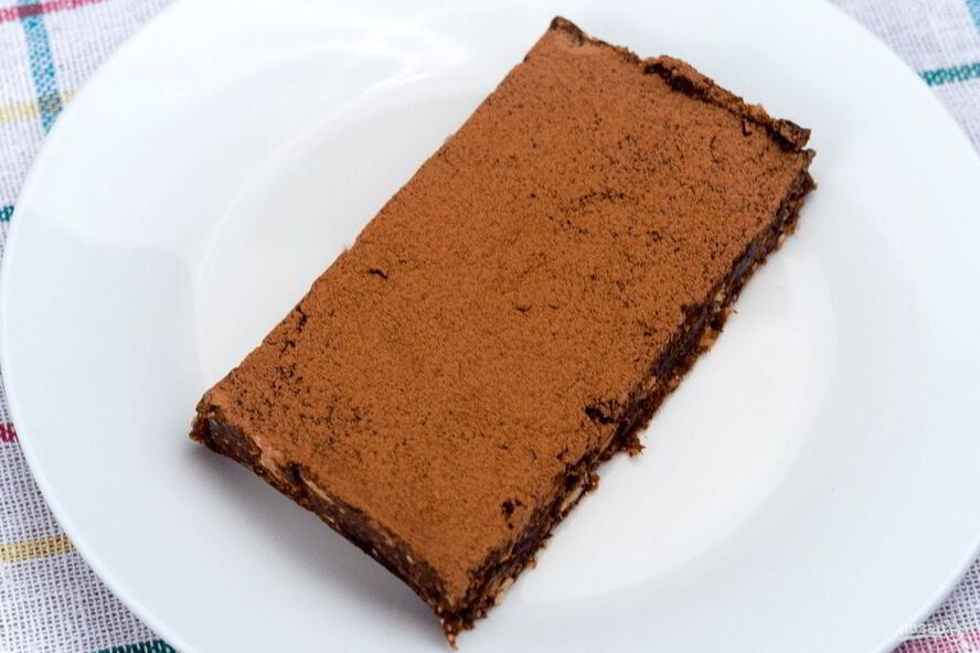 Рецепт шоколадного брауни без выпечки