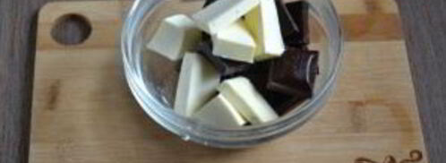 шоколадный брауни с вишней. Шаг 2