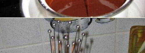 шоколадные пирожные с клубникой в желе. Шаг 4