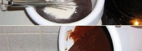 шоколадные пирожные с клубникой в желе. Шаг 6