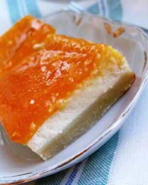 Творожно-облепиховые пирожные