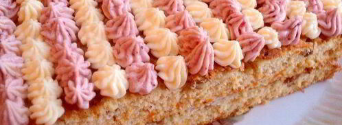 тыквенно-ореховое пирожное. Шаг 8